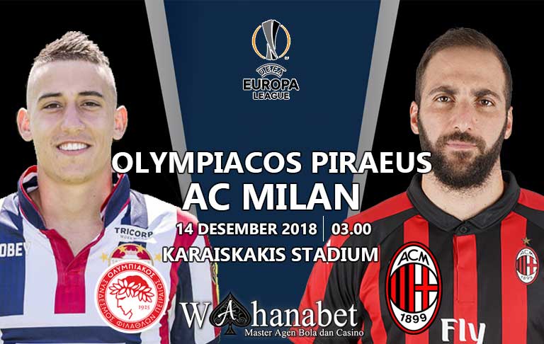 Pertandingan Olympiacos Piraeus vs AC Milan