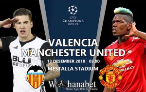Pertandingan Valencia vs Manchester United
