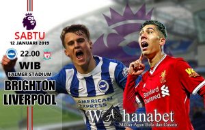 Pertandingan Brighton vs Liverpool