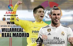 Pertandingan Villarreal vs Real Madrid