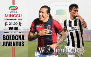 Pertandingan Bologna vs Juventus