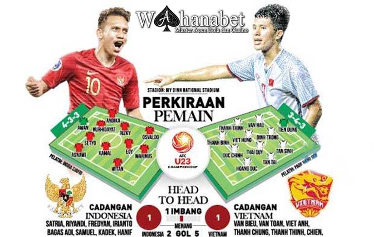 pertandingan indonesia u23 vs vietnam u23