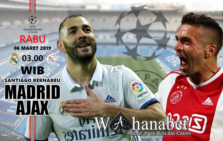 Pertandingan Madrid vs Ajax