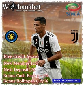 Prediksi Pertandingan Inter Milan vs Juventus 18 Januari 2021